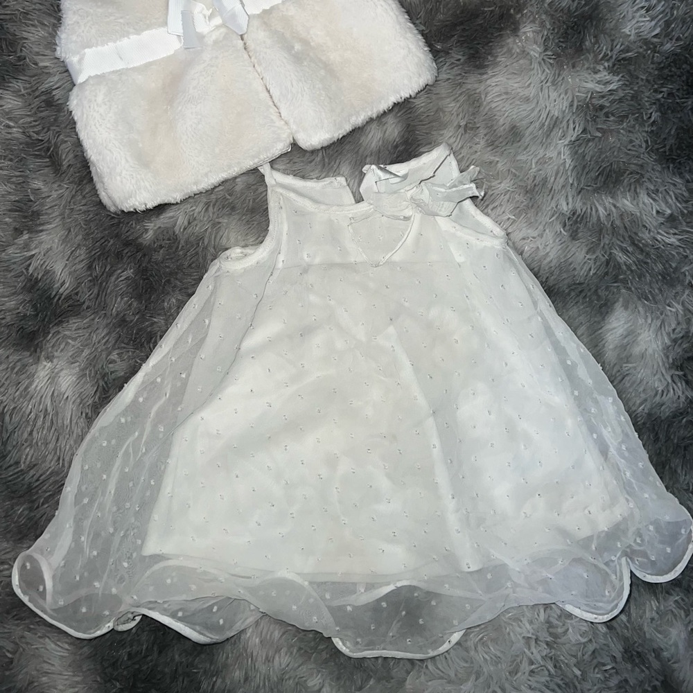 12 month dress & vest